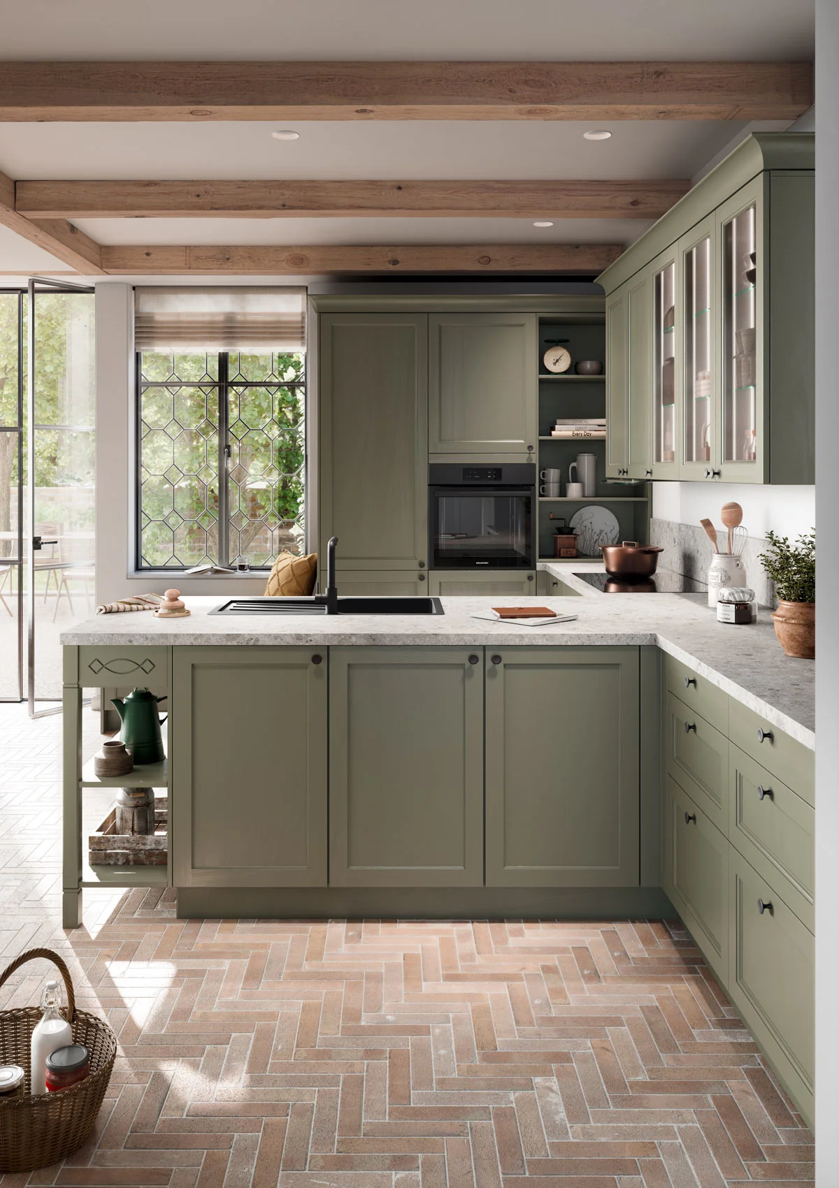 Kuchnia Häcker Bristol Smaragdgrün